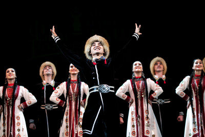 Фестиваль «Танец — душа народа». Ансамбль им. Гаскарова и ансамбль «Салтанат»