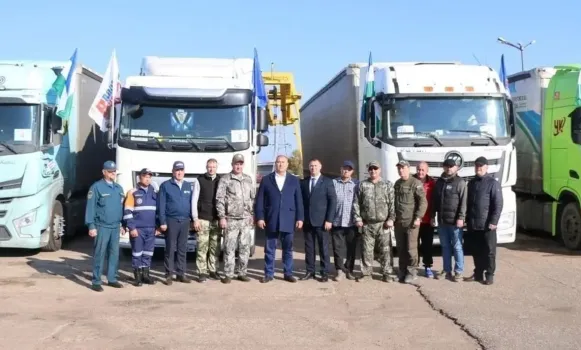 Башкирия доставила очередную гуманитарную помощь участникам СВО