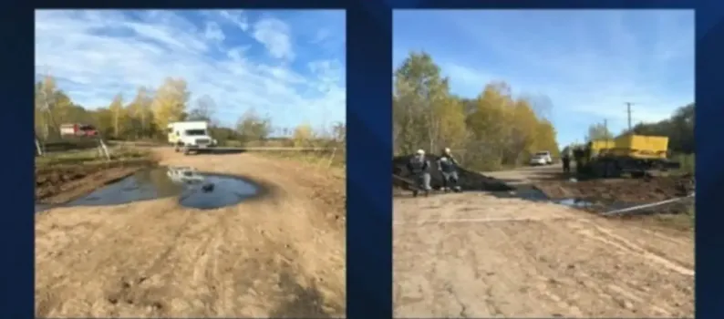 В Башкирии зафиксировали разлив нефтепродукта на площади 35 «квадратов»