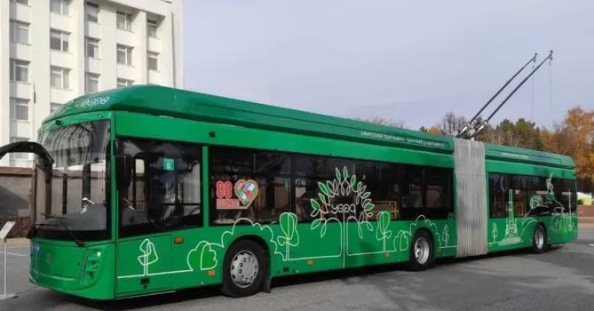 В Уфе планируют полностью обновить парк троллейбусов в 2026 году
