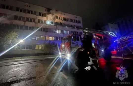 Пожар в РКБ имени Куватова в Уфе: что известно о происшествии
