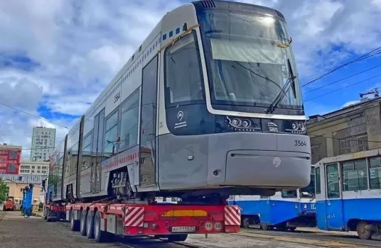В Уфу доставили новую партию списанных из Москвы польских трамваев: на какие маршруты выпустят иномарки