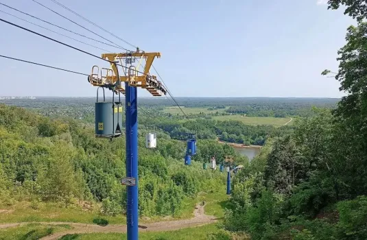 В Уфе предложили создать канатную дорогу, чтобы связать берега реки