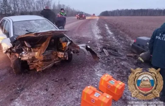 В больницу доставлены пять человек: серьезная авария произошла в Белебеевском районе