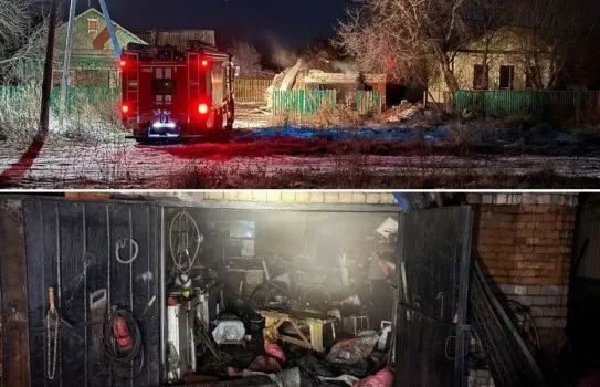 В Башкирии после тушения пожара в гараже нашли мертвого мужчину