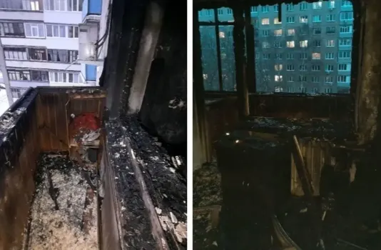 Спасли 20 человек: серьезный пожар произошел в уфимской многоэтажке