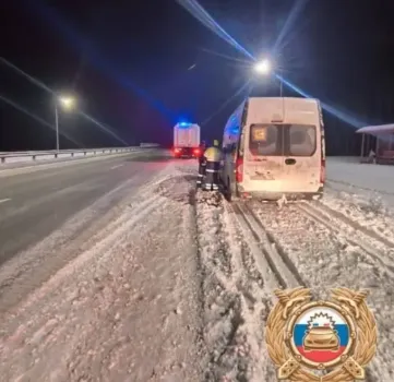 Юным спортсменам потребовалась помощь ГИБДД: что случилось на трассе в Башкирии