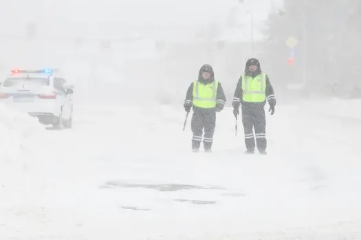 В Башкирии ограничено движение на трассе М-5 из-за плохой погоды