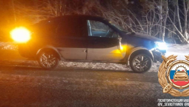 В Белорецком районе в ДТП погиб пешеход на дороге Белорецк — Тирлянский