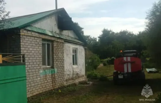Житель Башкирии едва не сгорел при пожаре в квартире