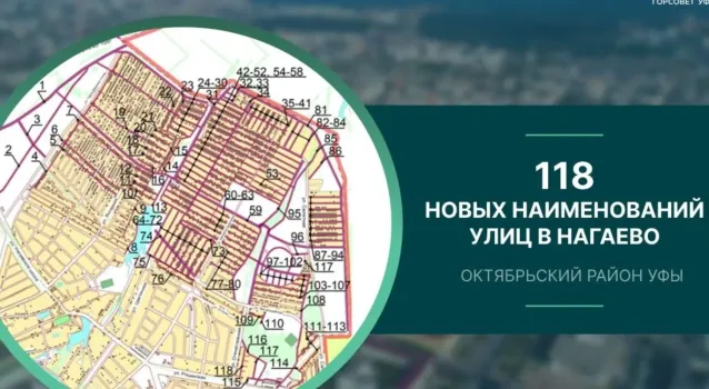 Стали известны названия 118 новых улиц в поселке Нагаево