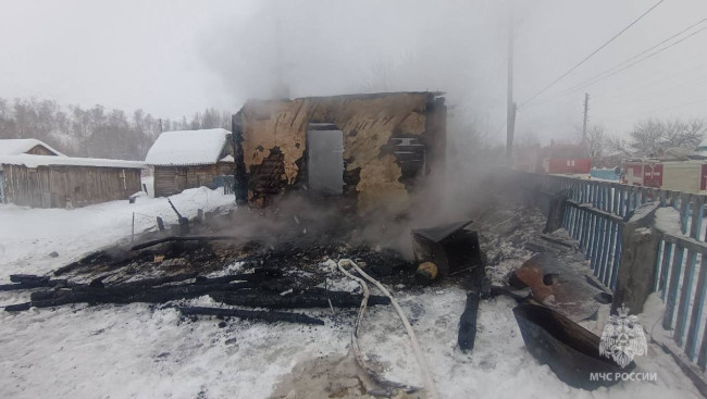 В Башкирии в результате пожара найден труп 70-летнего мужчины