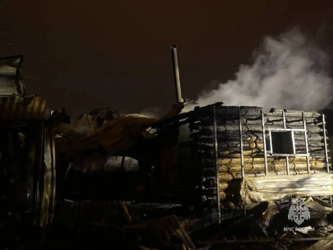 Пожар в Уфимском районе унес жизнь женщины и травмировал мужчину