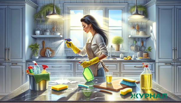 Эффективное средство для уборки из трех ингредиентов без химии