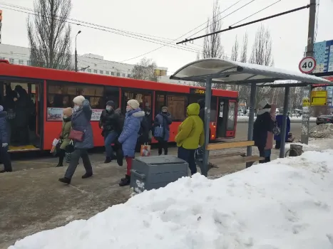 Автобус № 57 в Уфе изменил маршрут до магазина «Эверест» из-за заторов