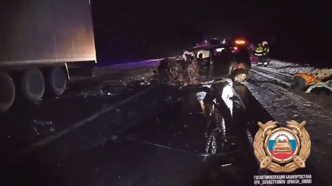 Массовая авария на М5 в Иглинском районе унесла жизнь водителя