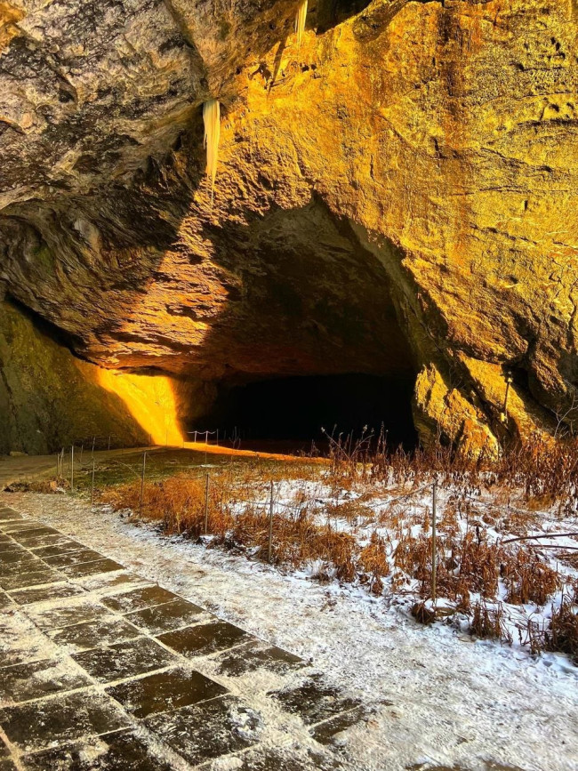 Экскурсовод запечатлел редкий момент у пещеры Шульган-Таш