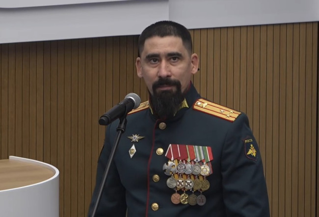 Полковник Ринат Ибрагимов награжден орденом генерала Шаймуратова в Башкирии