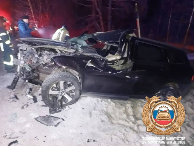 Смертельное ДТП в Учалинском районе: погиб водитель легкового автомобиля