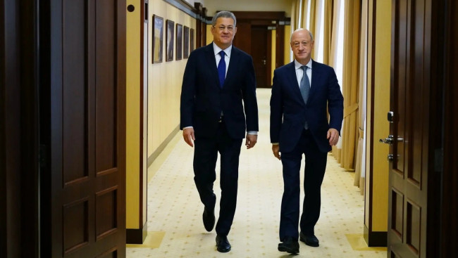 Хабиров встретился с Бабаковым для обсуждения выборов и спорта в Башкирии