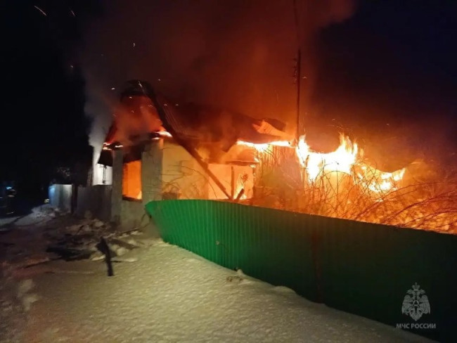 Пожар в садоводстве Уфы унес жизнь пожилой женщины