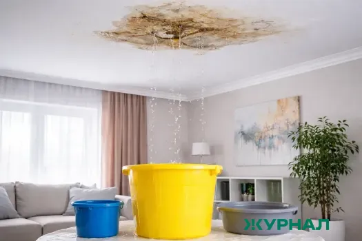 Потолок обрушился в квартире уфимской семьи с пятью детьми