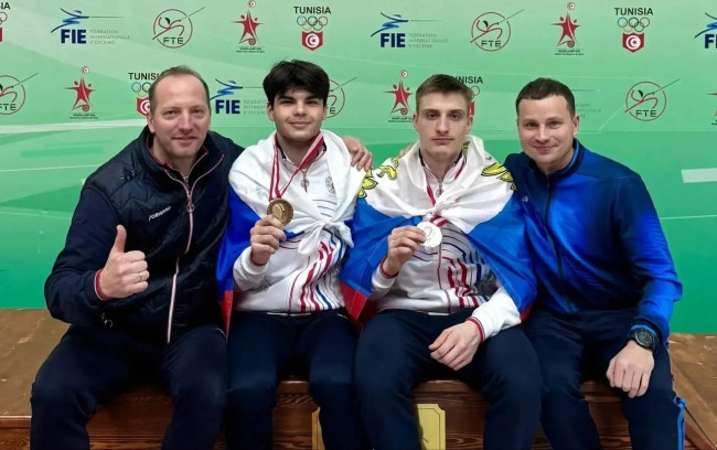 Спортсмены из Башкирии завоевали медали на Кубке мира по фехтованию в Тунисе