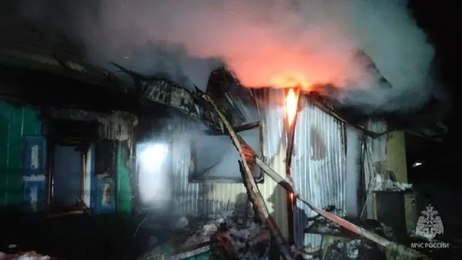 В Стерлибашевском районе сгорел дом многодетной семьи