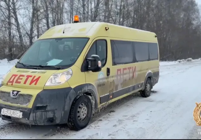 В Башкирии остановили микроавтобус с детьми из-за нарушений безопасности