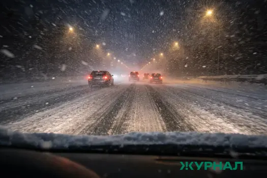 В Башкирии из-за плохой погоды ограничено движение транспорта на нескольких дорогах