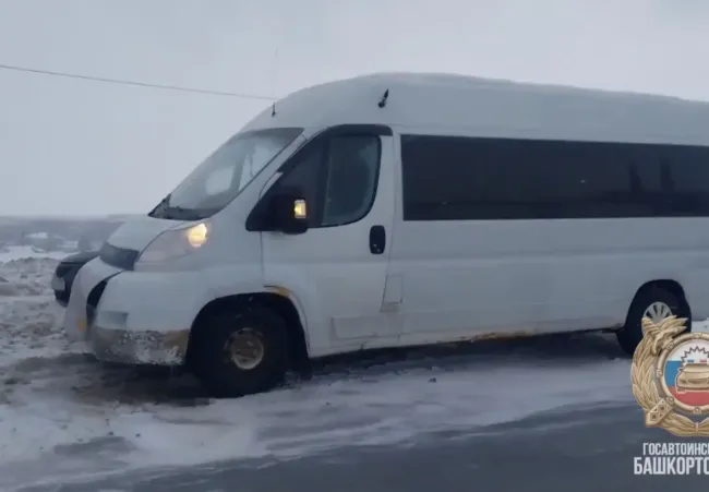 В Башкирии задержан пьяный водитель автобуса с детьми