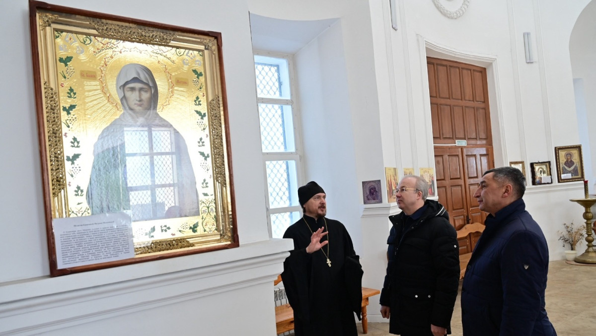 Назаров посетил Спасо-Преображенский храм в Зилаирском районе