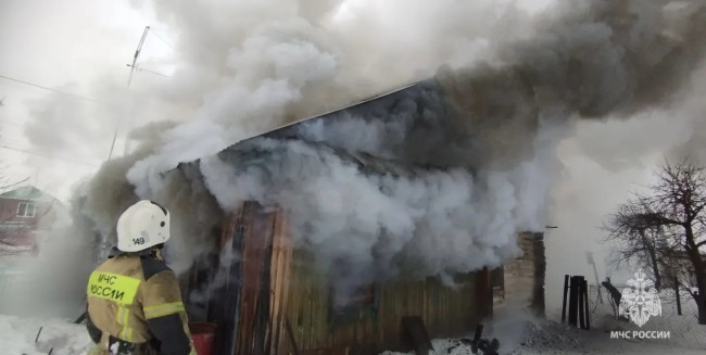 Пожар в частном доме в Толбазах унес жизнь пенсионерки