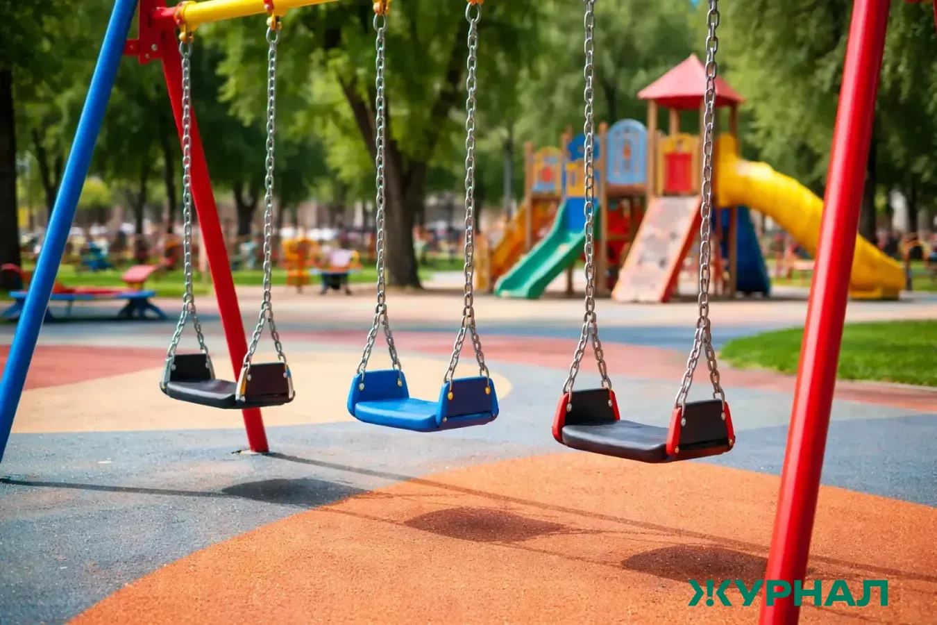 На тропе «Уфимского ожерелья» в Инорсе установили новые качели