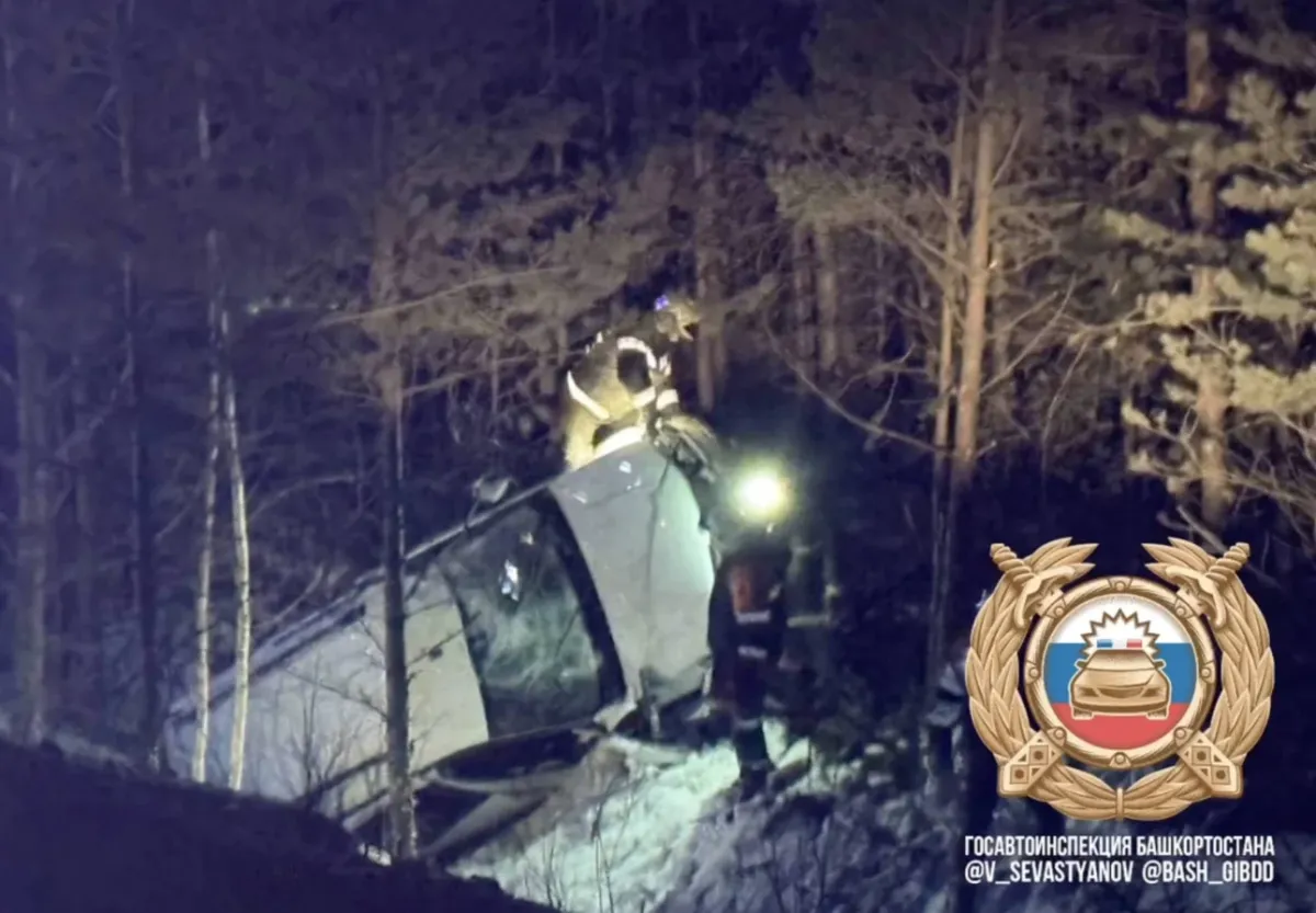 Авария на трассе в Башкирии: один погибший и пятеро пострадавших