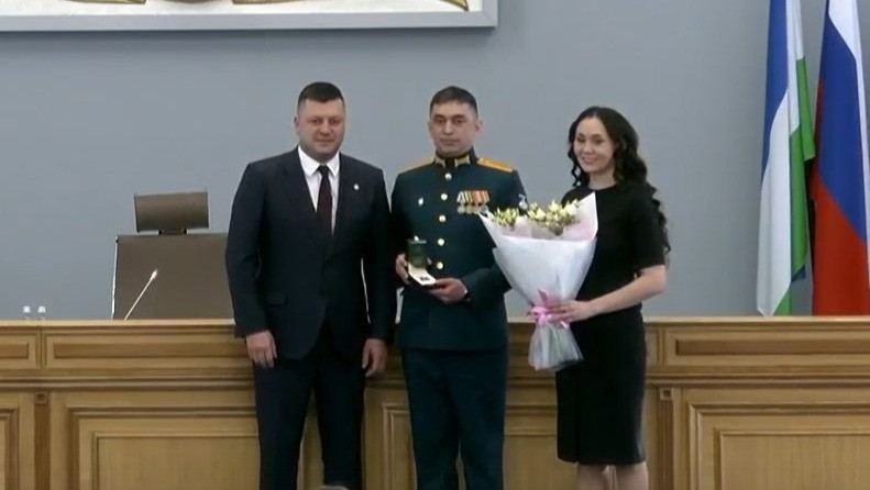 В Уфе наградили офицера инженерной службы за мужество на СВО