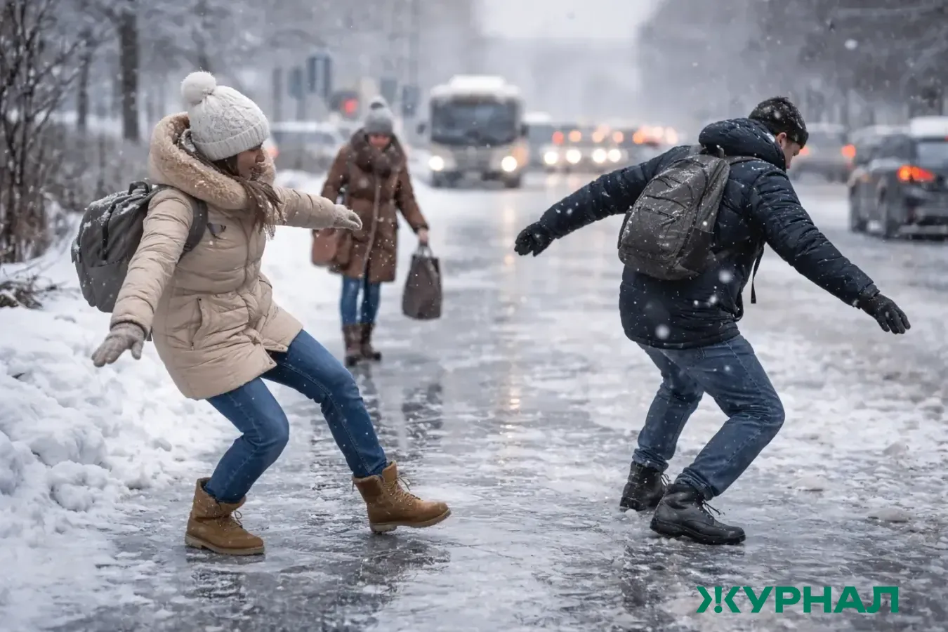 Североатлантические циклоны принесли Башкирии обильные осадки и гололед