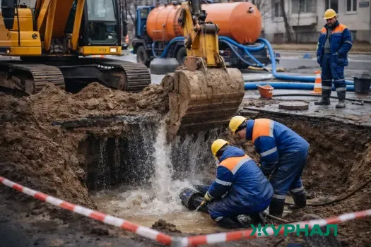Утечка грунтовых вод на улице Дмитриева требует очистки дренажной системы