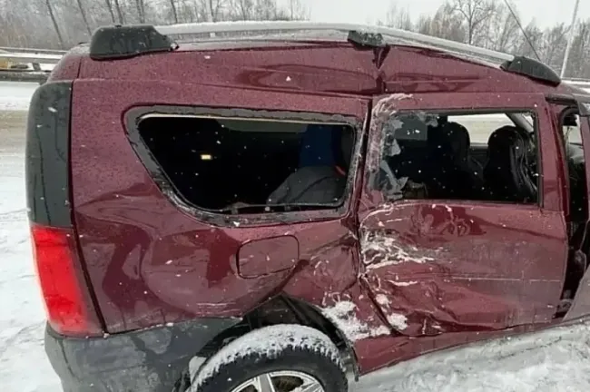 ДТП с участием скорой помощи произошло в Уфе на Затонском шоссе