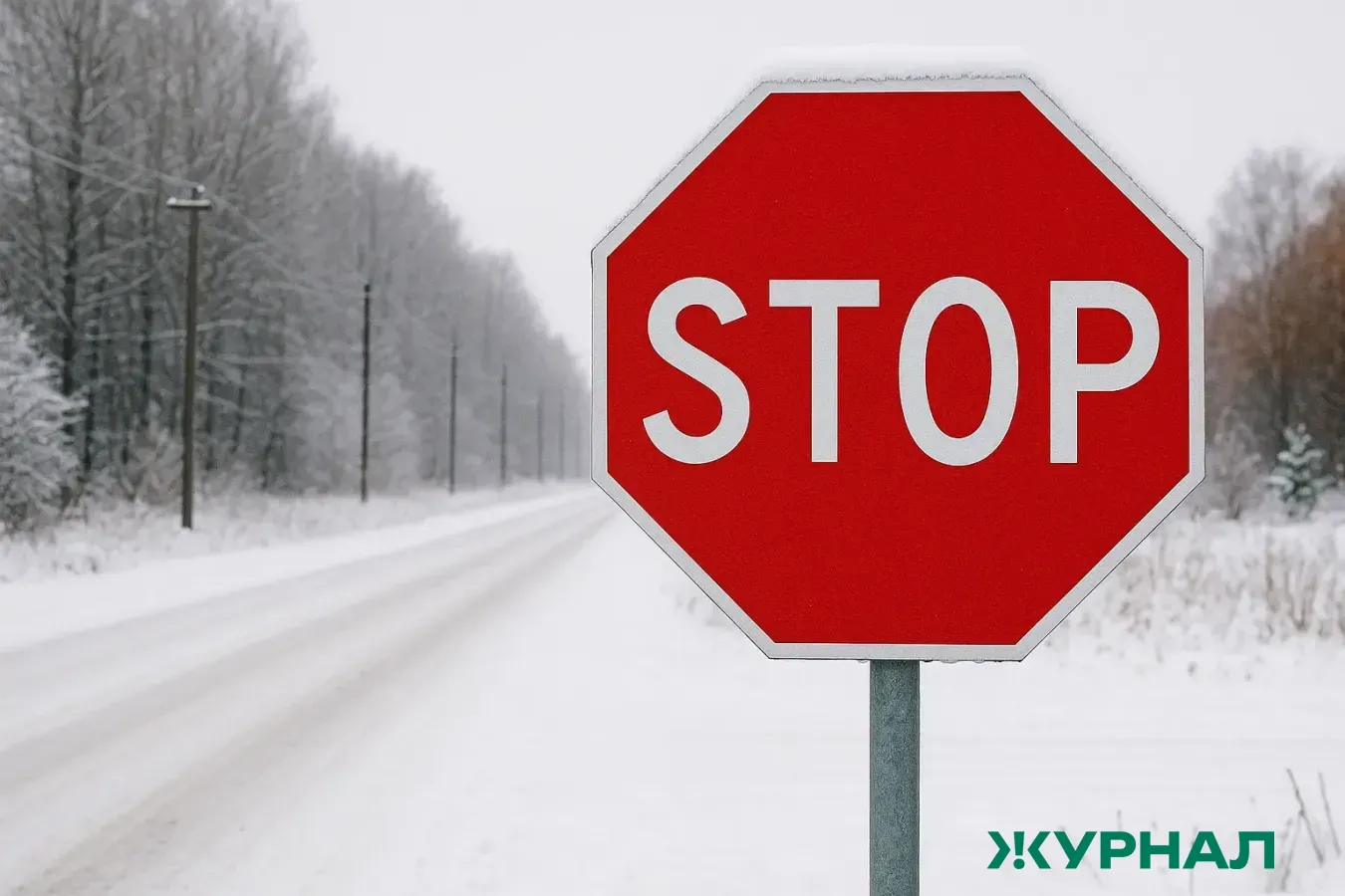 В Башкирии ограничено движение на двух участках дорог из-за непогоды