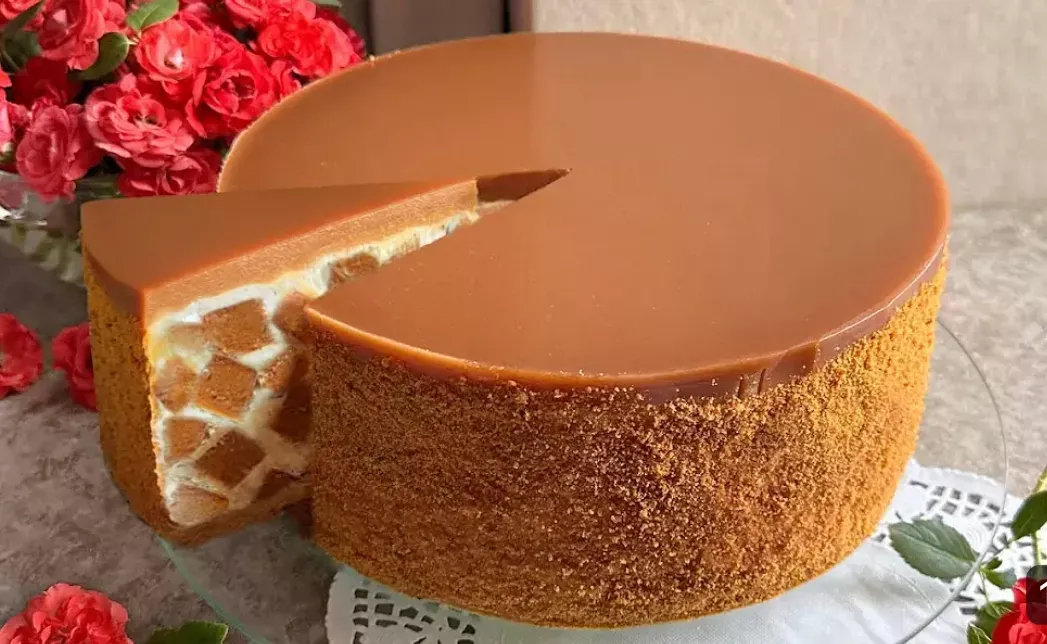 Постный медовик с заварным кремом: просто, нежно и без лишних хлопот