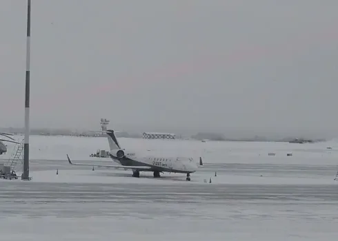 Задержки и отмены рейсов в аэропорту Уфы из-за плохой погоды