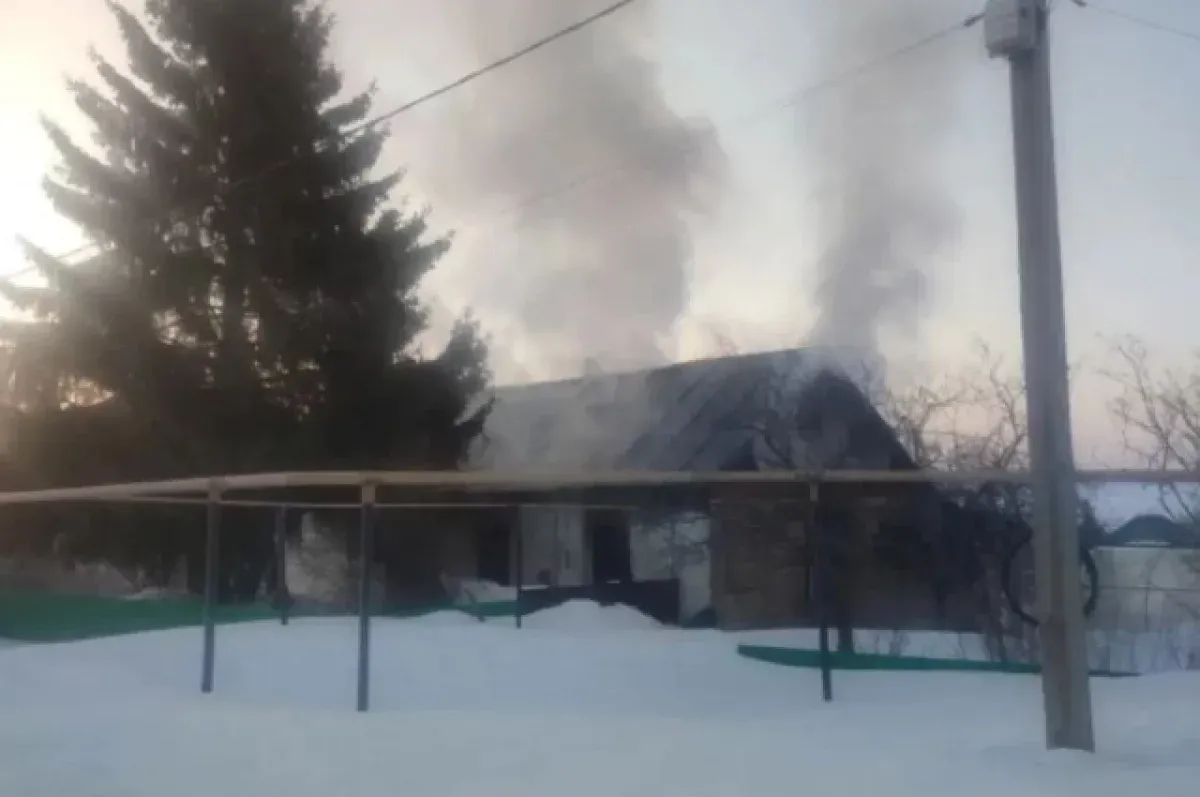 Пожар в Мишкино унес жизнь 75-летнего мужчины