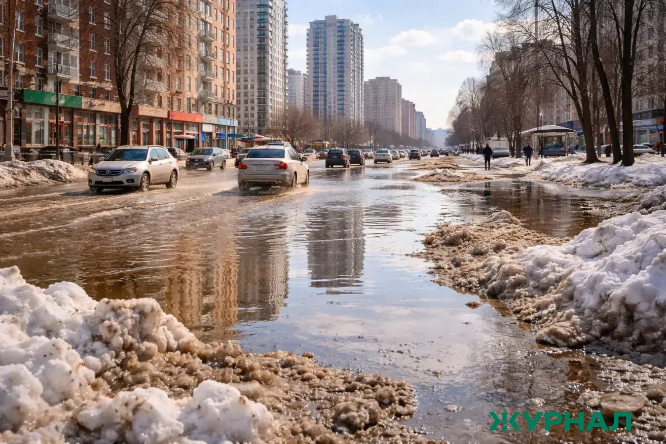 В Уфе ожидается потепление и первые весенние дожди