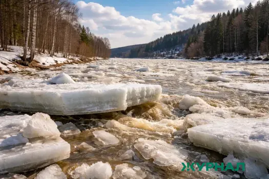 Разрушение ледового покрова в республике приводит к подтоплениям