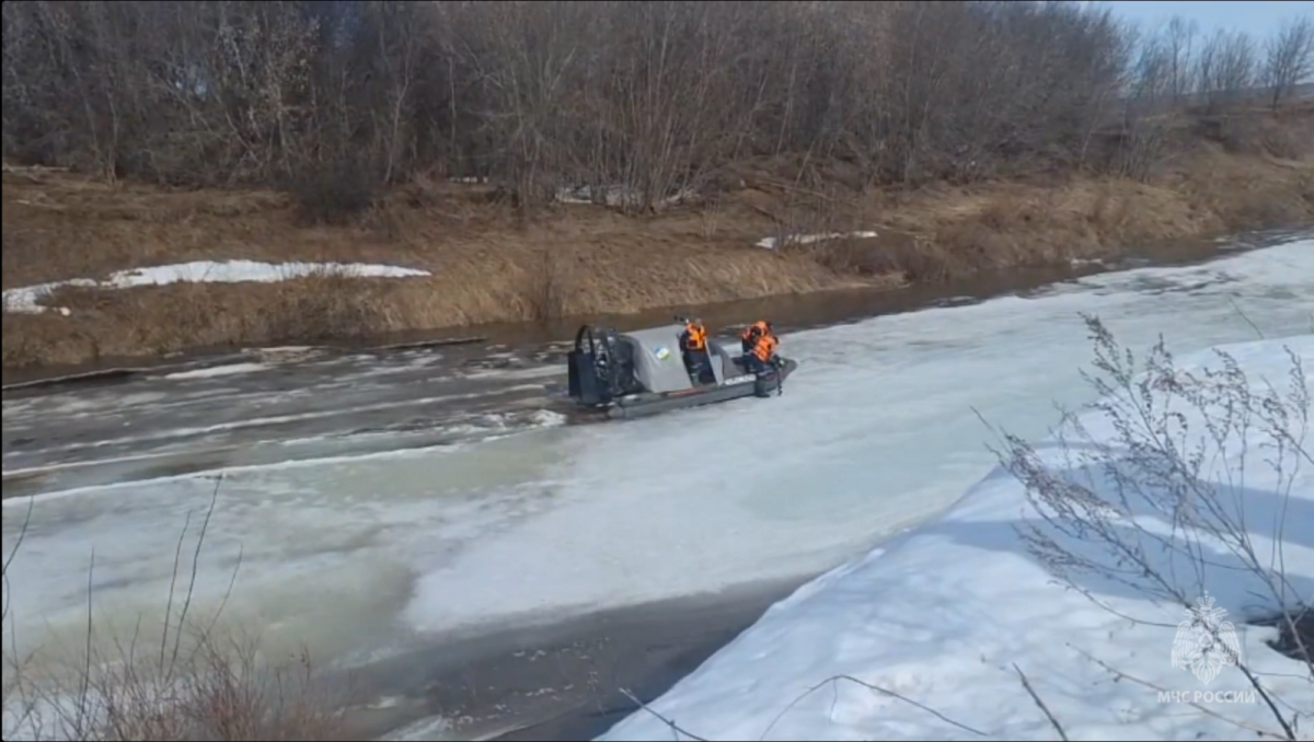 В Илишевском районе завершены взрывные работы для предотвращения заторов на реке Сюнь