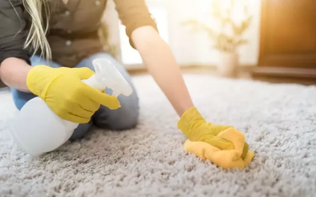 Очистите грязный ковер за 15 минут с помощью простого домашнего средства