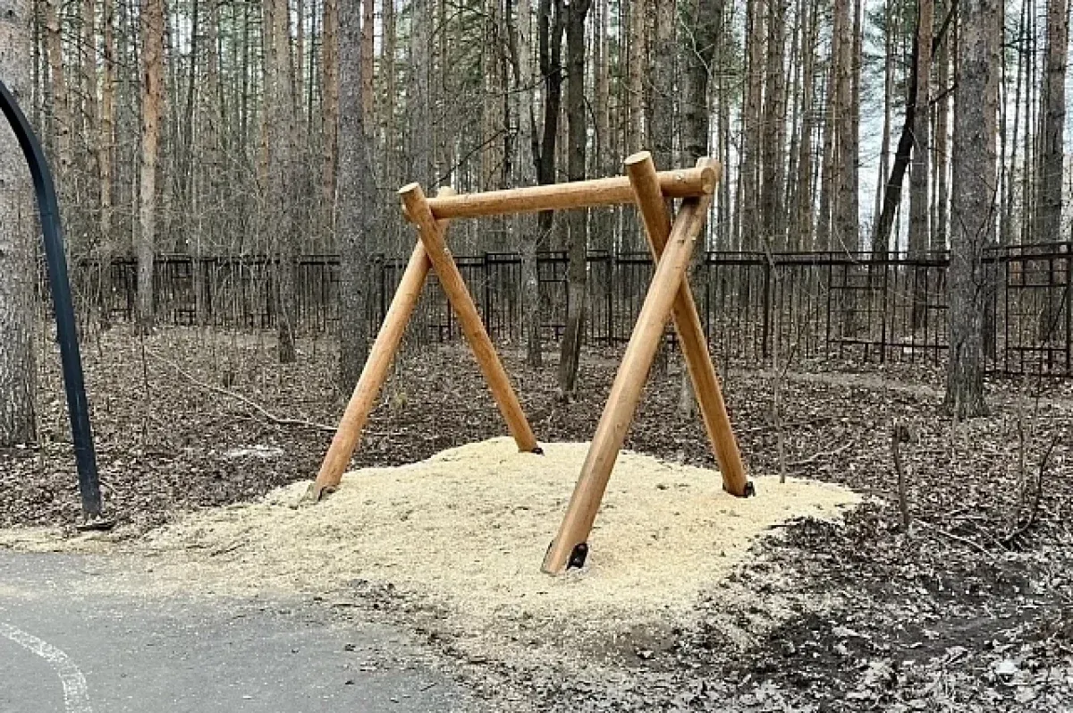 В Уфе на тропе «Висячий камень» похищены новые качели