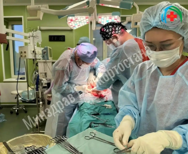 В Уфе провели сложнейшую операцию беременной женщине