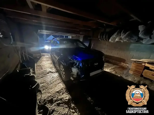 В Башкирии задержали водителя, который сбил пешехода и скрылся